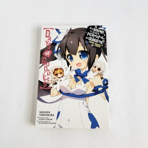 Is It Wrong to Try to Pick Up Girls in a Dungeon? Manga Book Days of Goddess - Picture 1 of 4